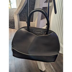 👜 Marc Jacobs Voyager Satchel – Charcoal Gray & Black – NWT w/ COA